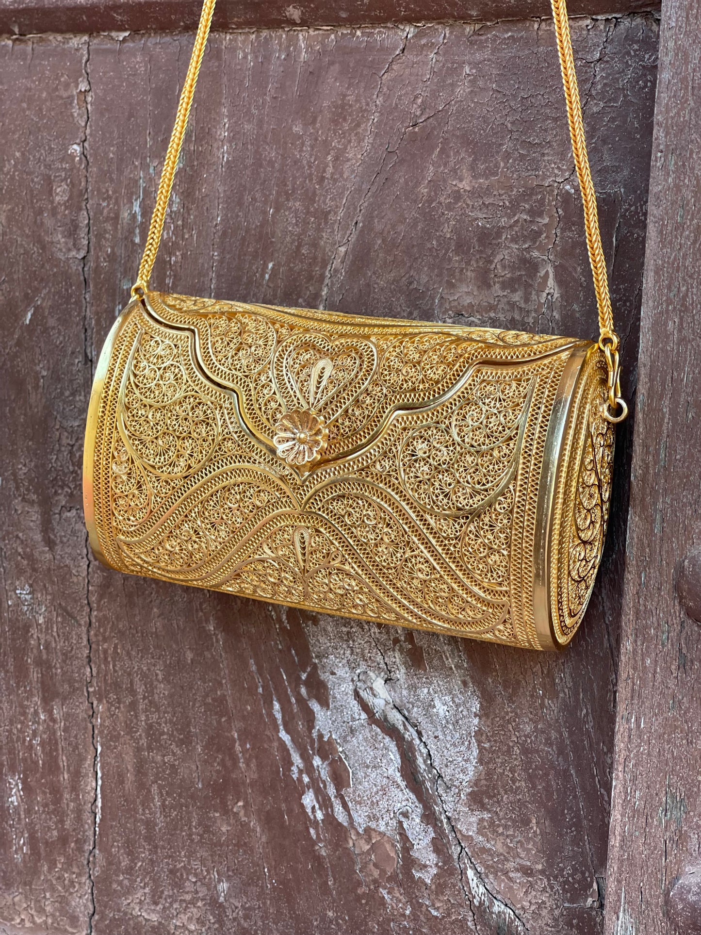 Gina filigree purse