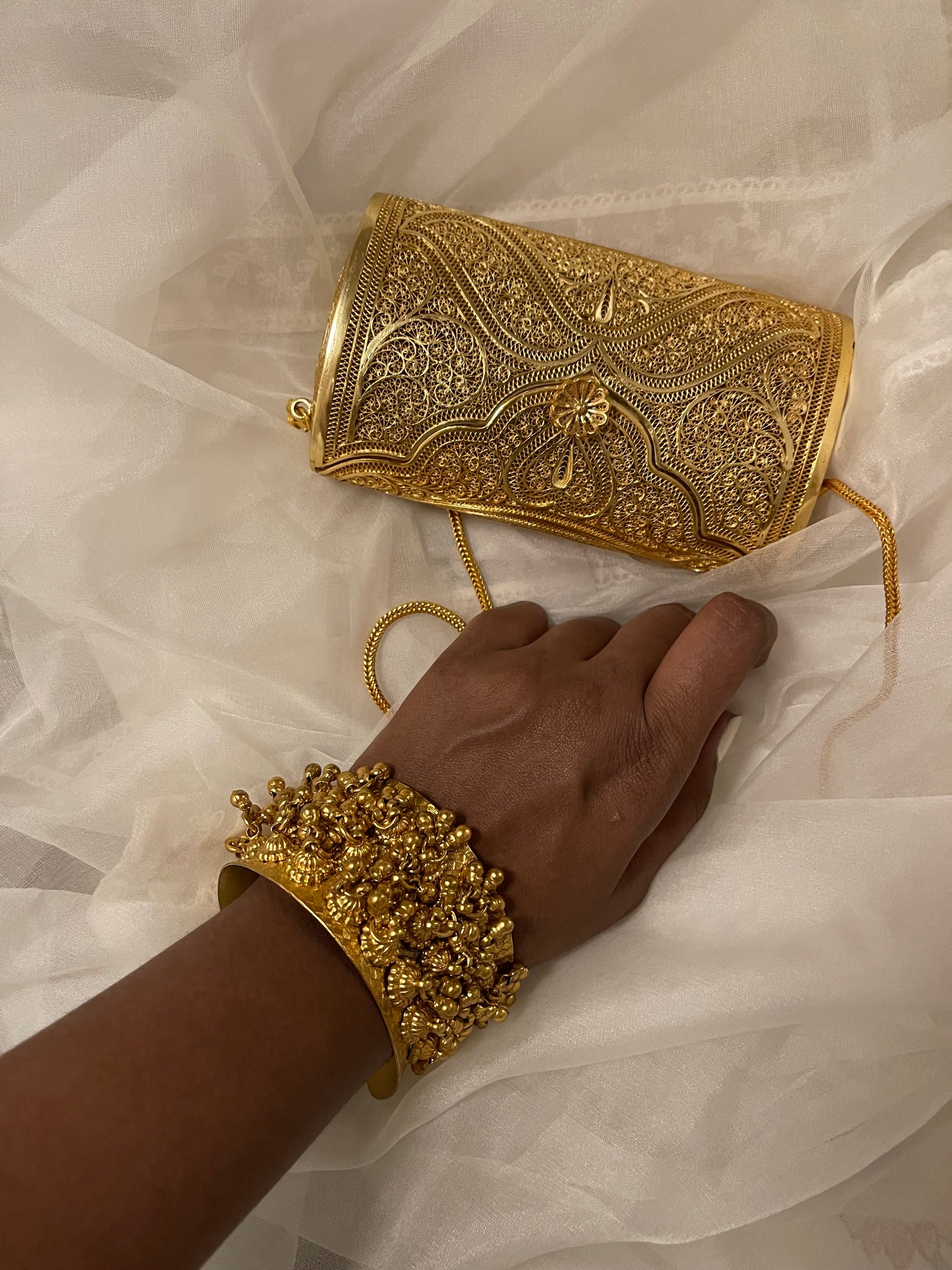 Gina filigree purse