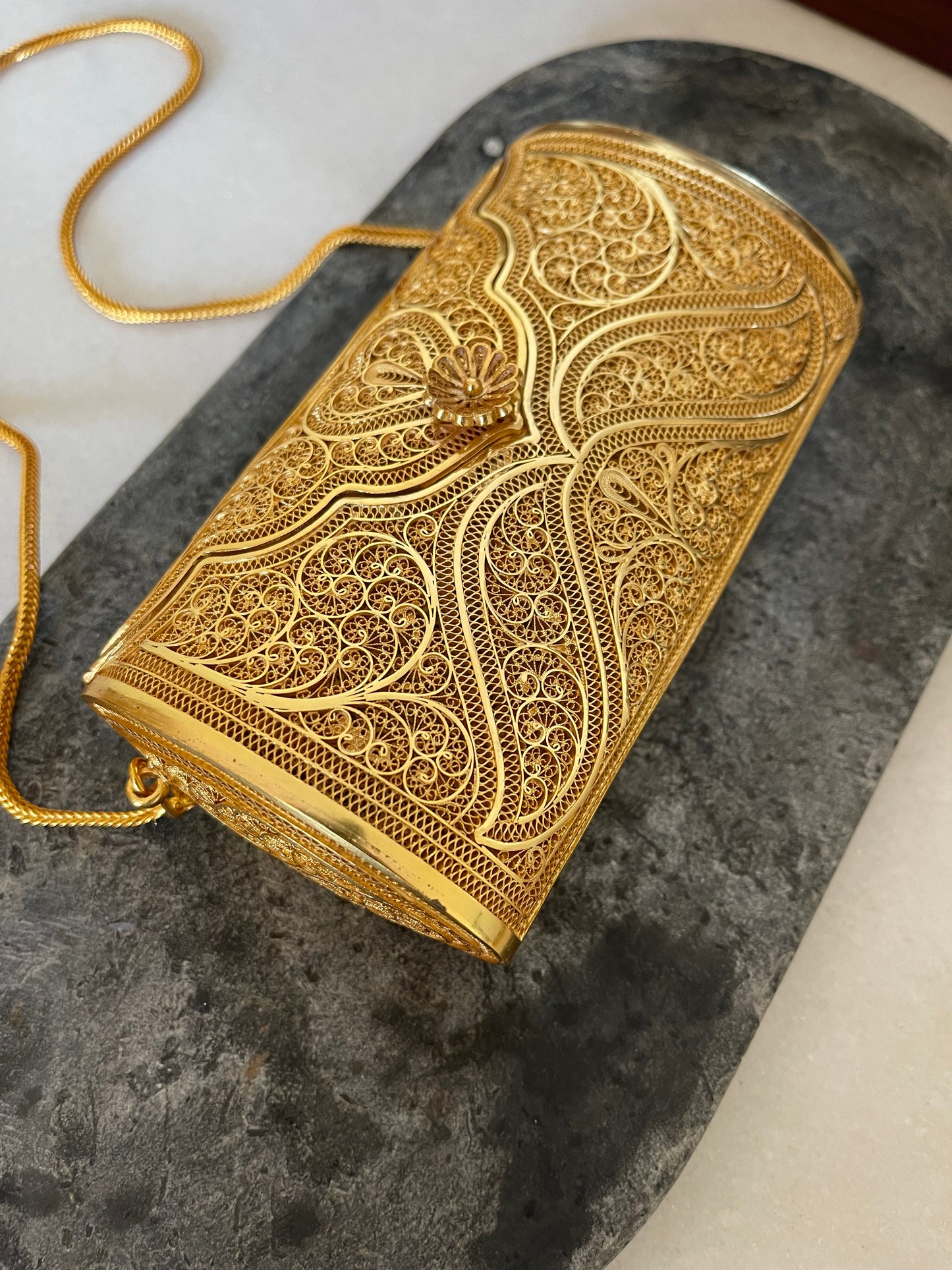 Gina filigree purse