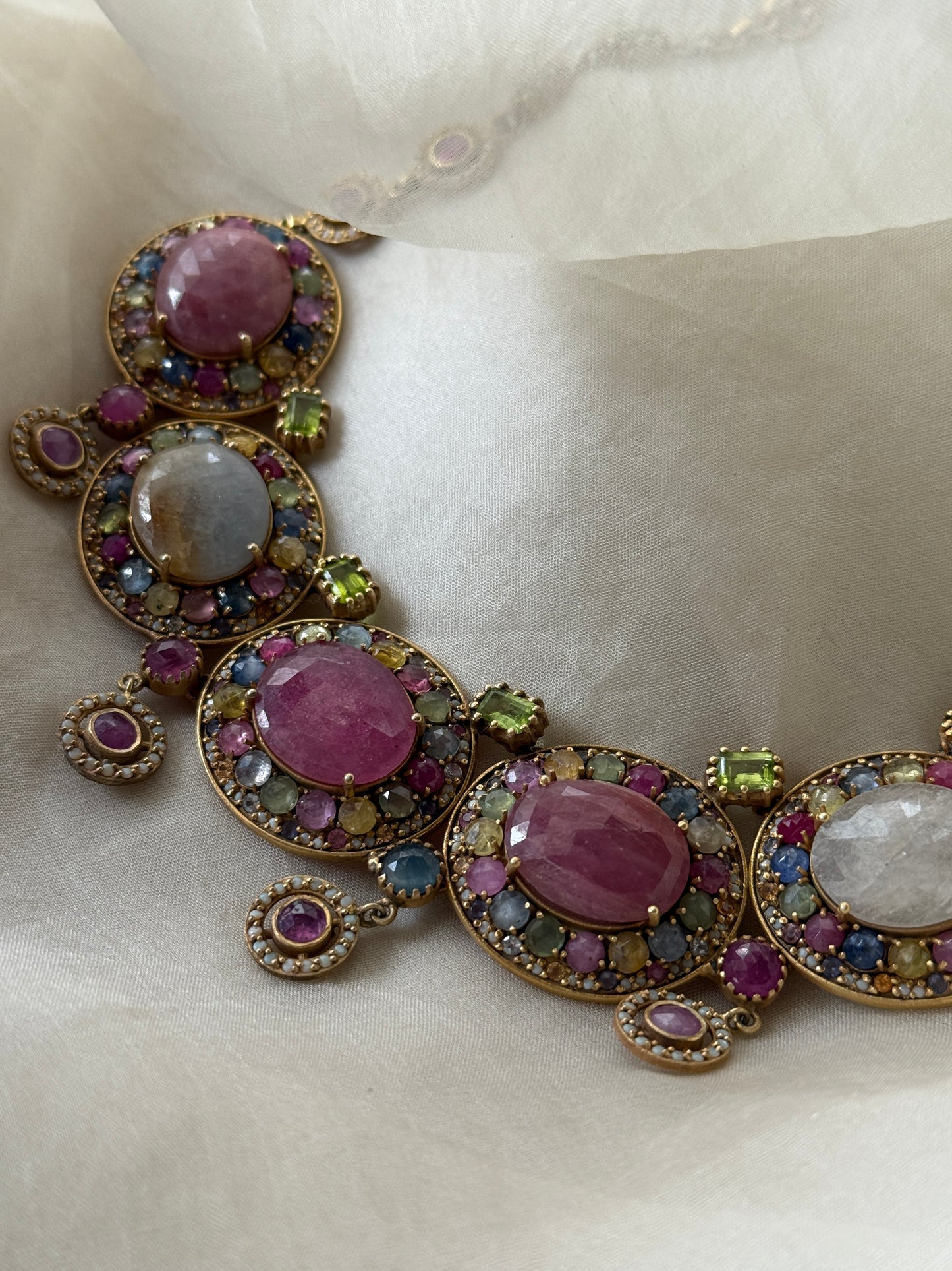 Lyra Necklace Set ( Includes Earrings)