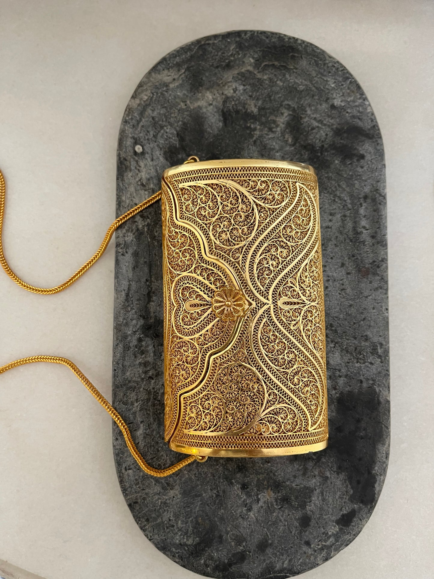 Gina filigree purse