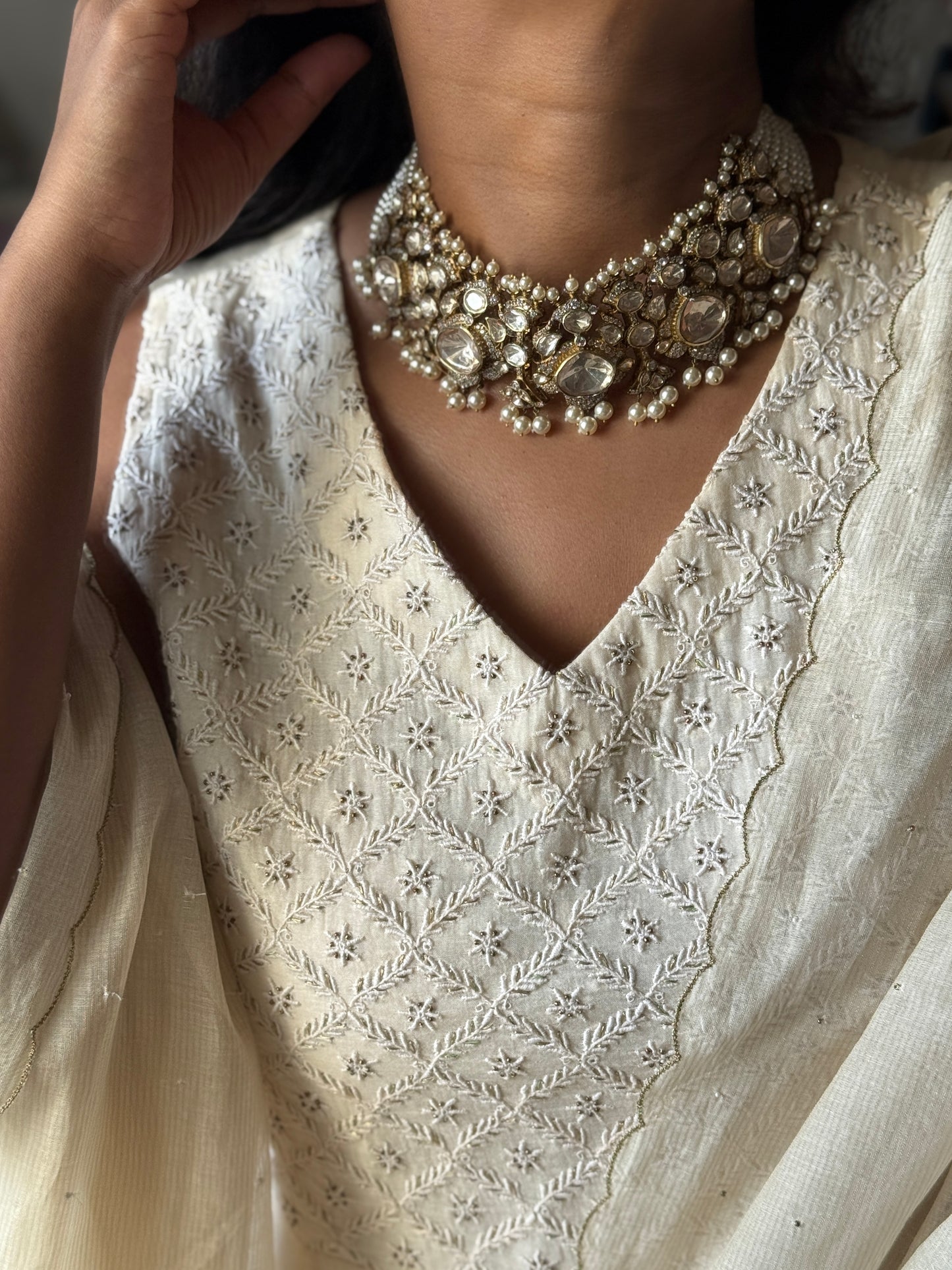 Ishani Necklace Set (Includes Earrings)